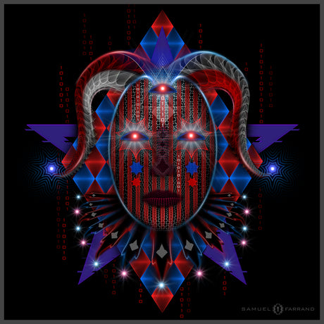 Visionary Art | Harlequin by Samuel Farrand