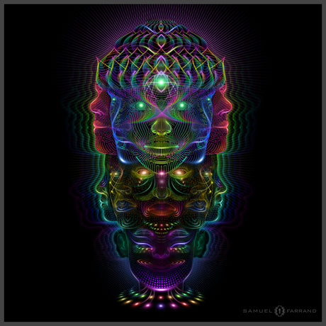 Visionary Art | Godhead by Samuel Farrand