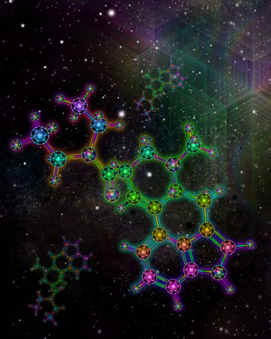 Visionary Art | Acid Molecule