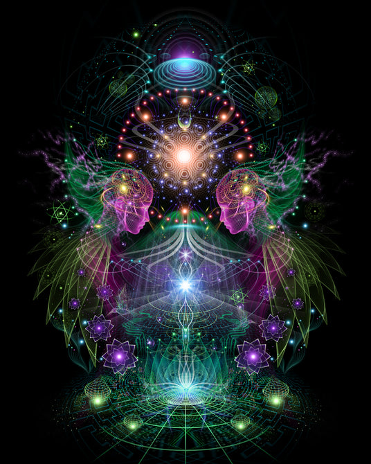 Holobloom: Psychedelic Art inspired by Earth Spirits