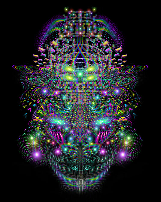 Huachamama - Pachamama on DMT | Visionary Art