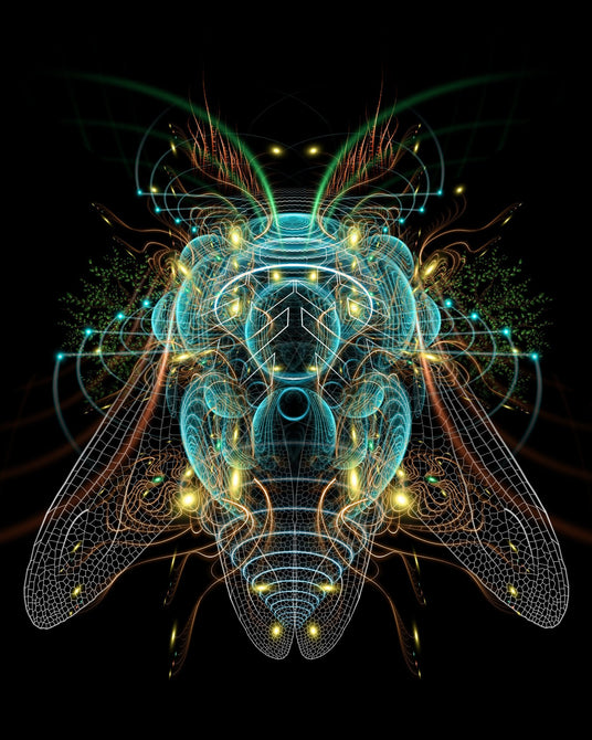 Cicada Rhythm - Electric Bug | Visionary Art