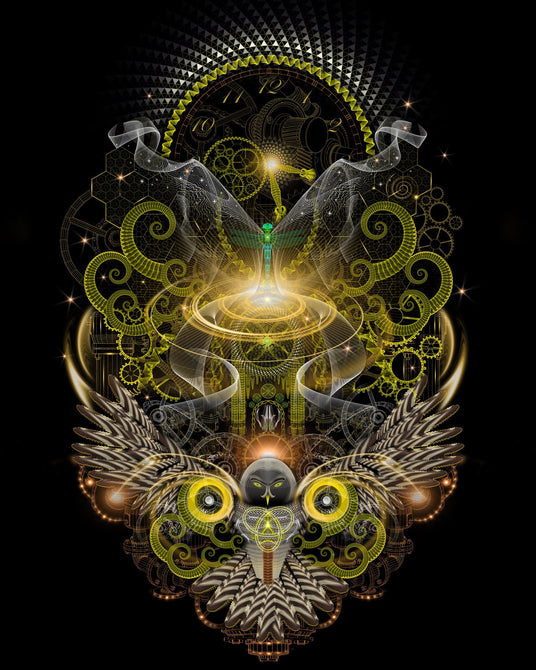 Clockwork - Steampunk Owl | Visionary Art