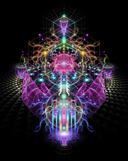 Dimensional Shift - Psilocybin Visual | Visionary Art