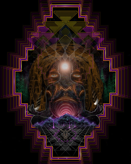 Father Sky - Native Legend | Visionary Art