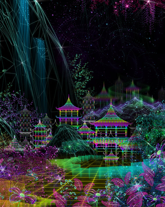 Kasumi - Japanese Garden | Visionary Art