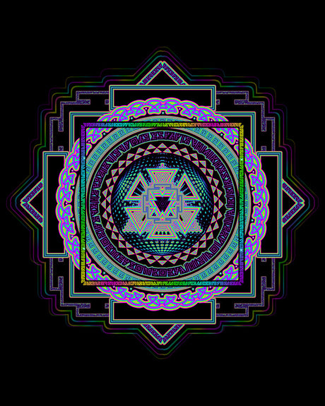 Psy Yantra - Psytrance Mandala | Visionary Art