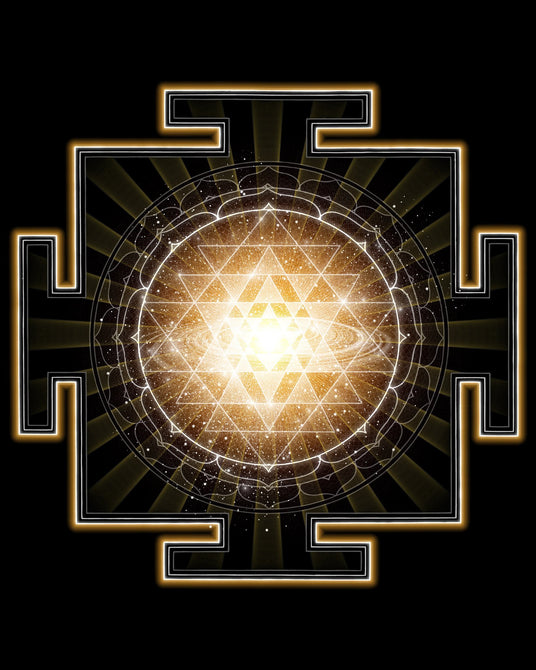 Purusha - Sri Yantra | Visionary Art