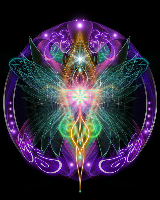 Quantum Fae - Electric Fairy | Visionary Art