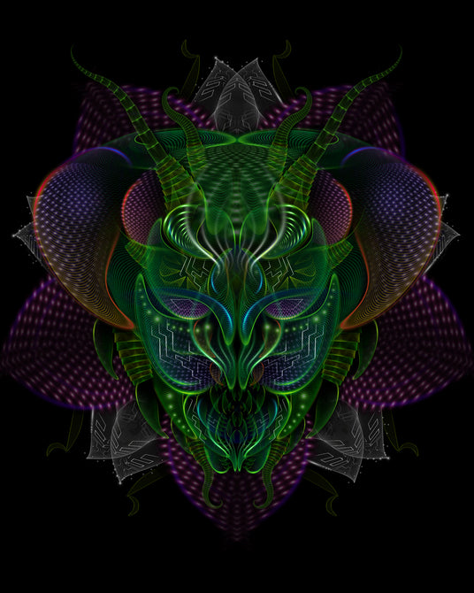 Xenoid - Alien Mantis | Visionary Art