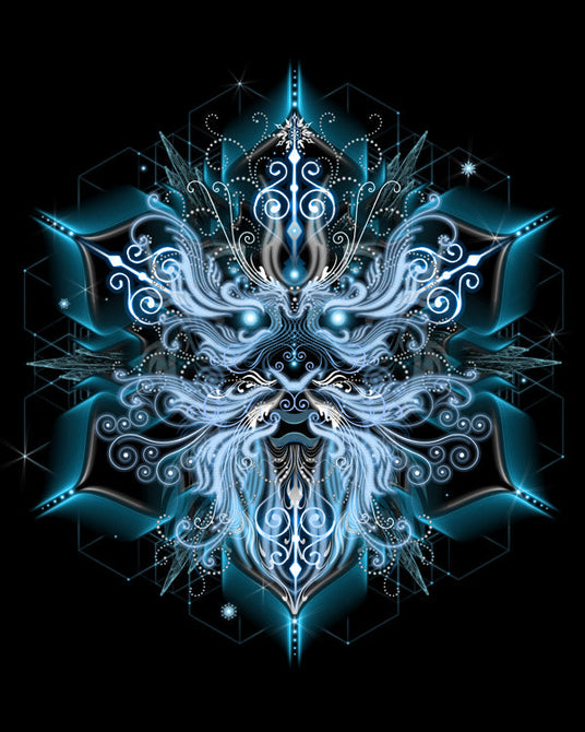 Jack Frost - Snowflake Crystal | Visionary Art