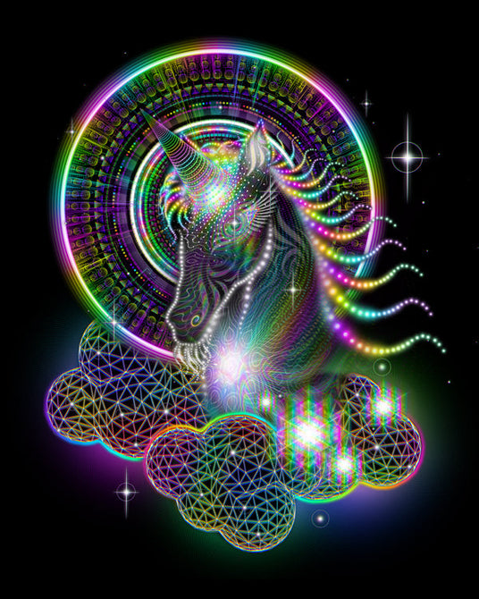 Universicorn - Cosmic Unicorn | Visionary Art