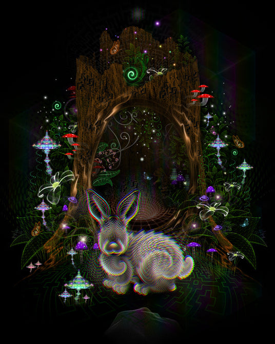 Visionary Art | White Rabbit