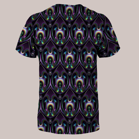 Psychedelic T-Shirt (UV/RGB, Eco-Friendly, Unisex) | EMERGENCE