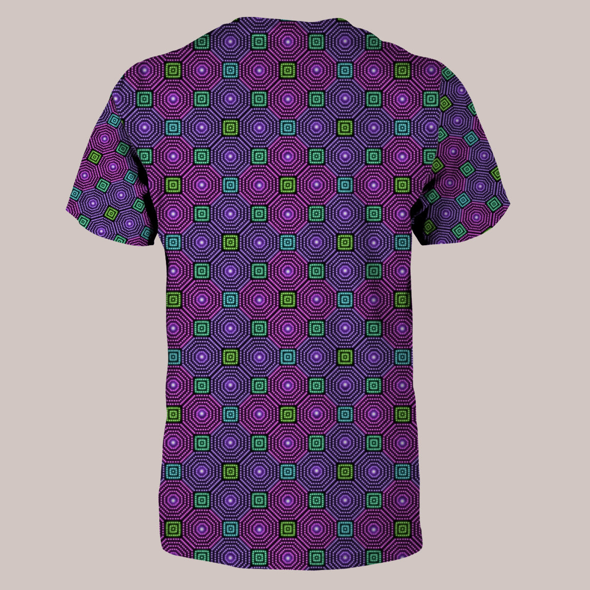 Psychedelic T-Shirt (UV/RGB, Eco-Friendly, Unisex) | LUMINA