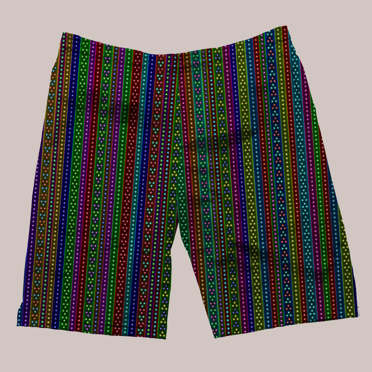 Psychedelic Shorts (UV/RGB, Eco-Friendly) | MODELO