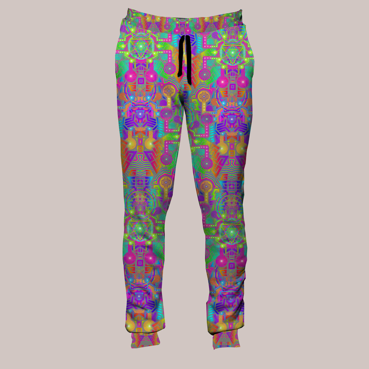 Psychedelic Joggers (UV/RGB, Eco-Friendly, Unisex, Light-Weight) | BLEEP BLOOP