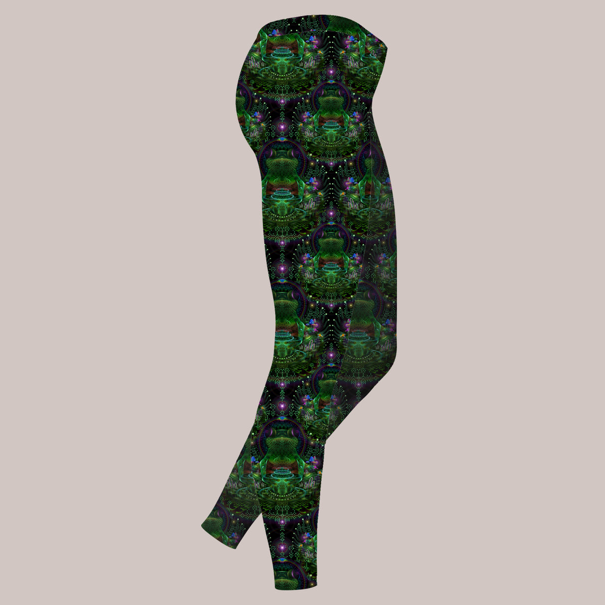 Psychedelic Leggings (UV/RGB, Eco-Friendly) | AMPHLIFIED