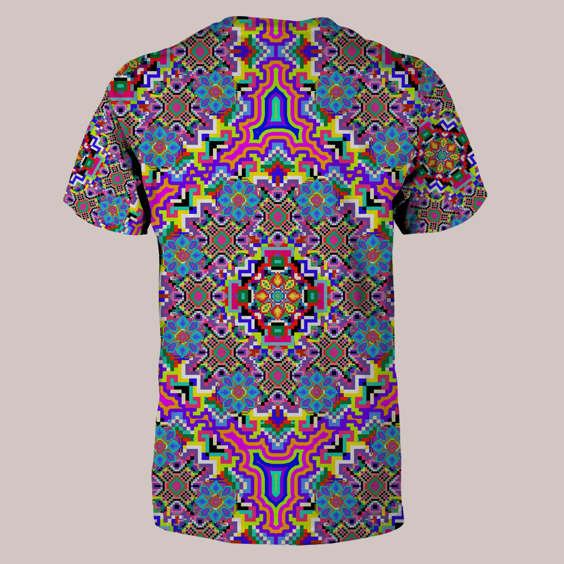 Psychedelic T-Shirt (UV/RGB, Eco-Friendly, Unisex) | 8-BIT TRIP