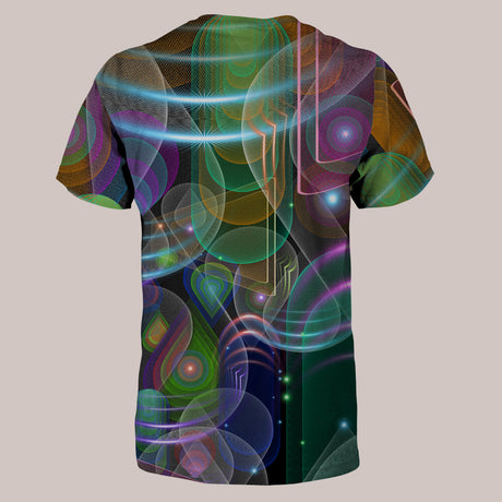 Psychedelic T-Shirt (UV/RGB, Eco-Friendly, Unisex) | BUBBLEDROP