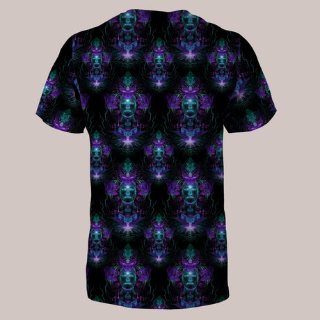 Psychedelic T-Shirt (UV/RGB, Eco-Friendly, Unisex) | CYBERDELIC