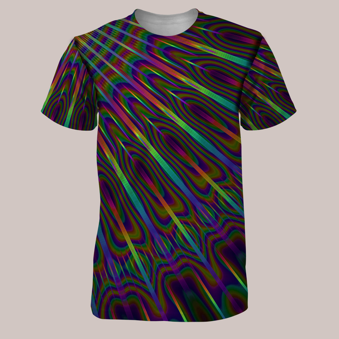 Psychedelic T-Shirt (UV/RGB, Eco-Friendly, Unisex) | RADIANCE