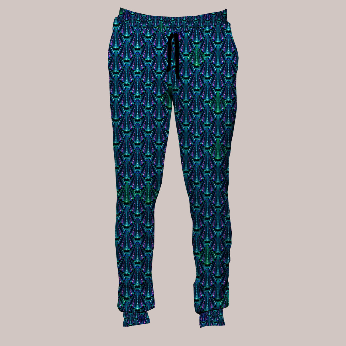 Psychedelic Joggers (UV/RGB, Eco-Friendly, Unisex, Light-Weight) | AQUANAUTIC