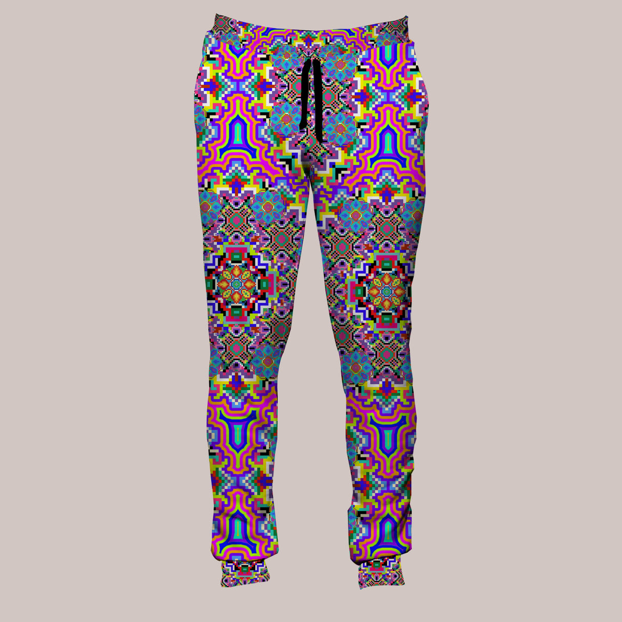 Psychedelic Joggers (UV/RGB, Eco-Friendly, Unisex, Light-Weight) | 8-BIT TRIP