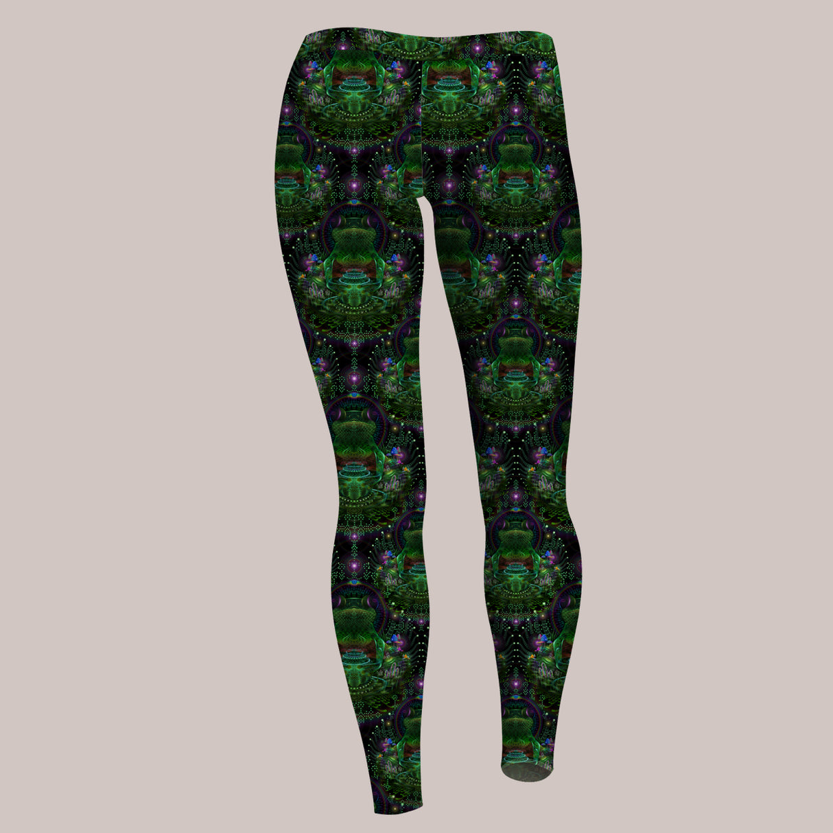 Psychedelic Leggings (UV/RGB, Eco-Friendly) | AMPHLIFIED