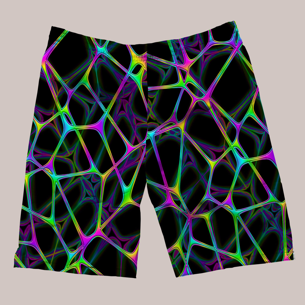 Psychedelic Shorts (UV/RGB, Eco-Friendly) | PSYNET