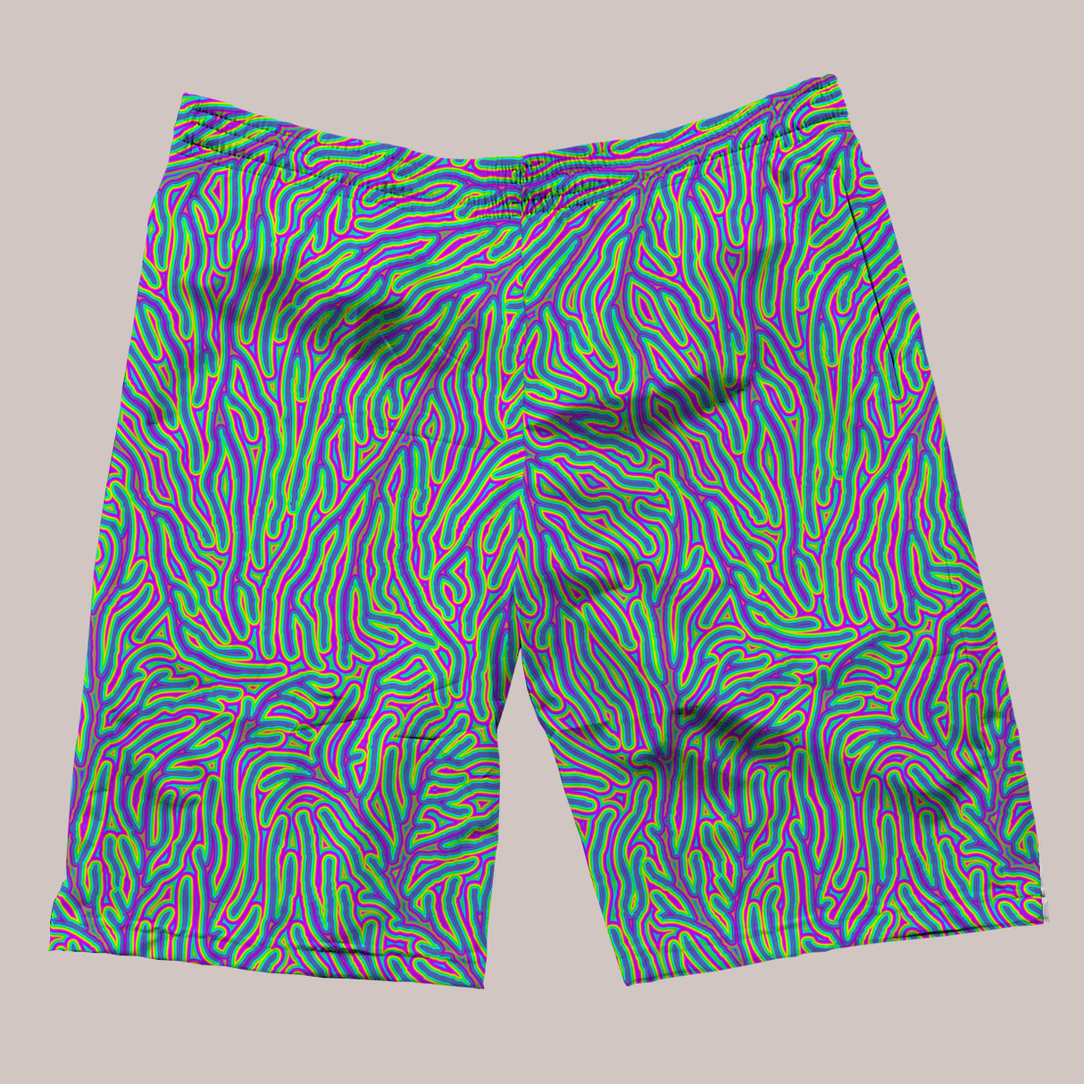 Psychedelic Shorts (UV/RGB, Eco-Friendly) | ROOTS