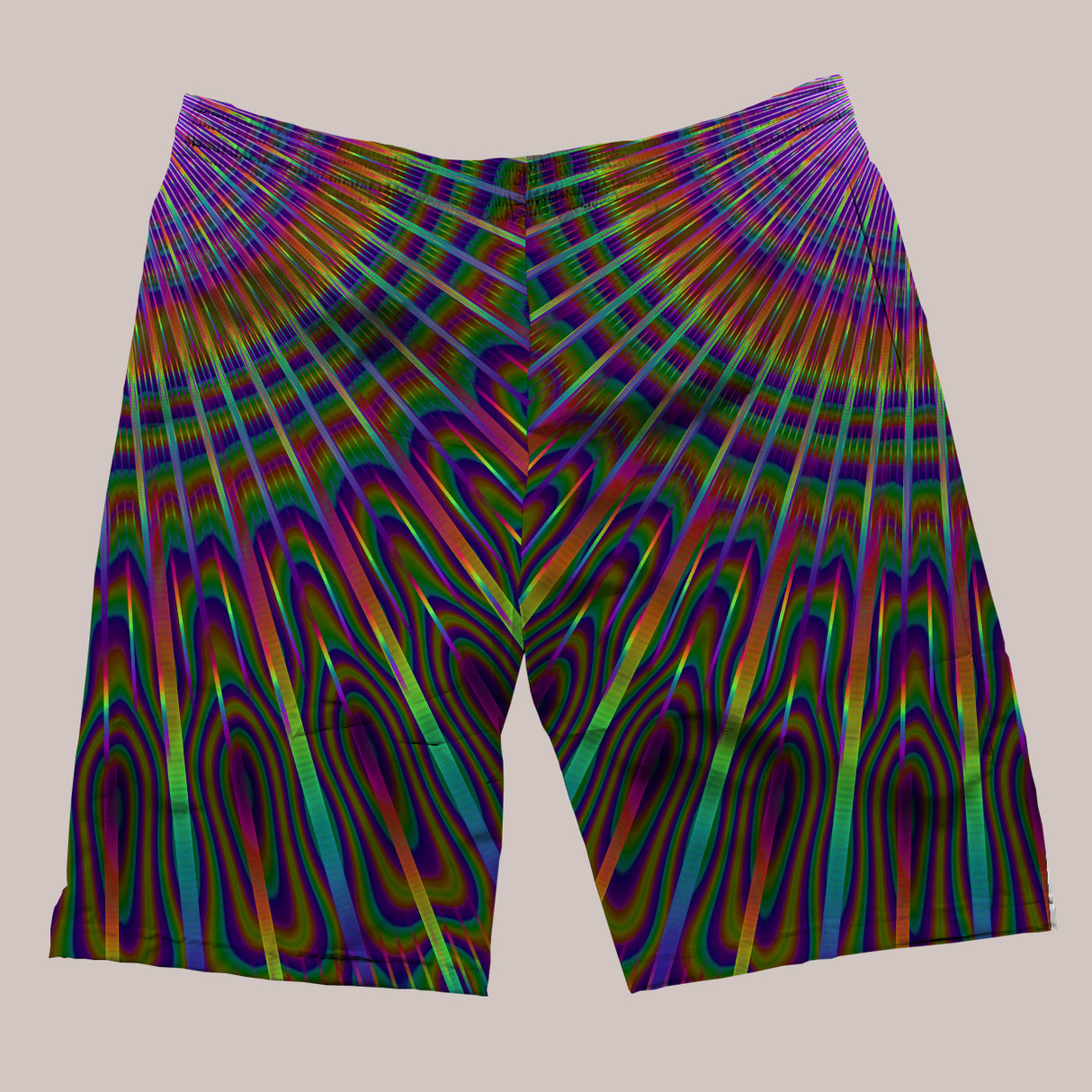 Psychedelic Shorts (UV/RGB, Eco-Friendly) | RADIANCE