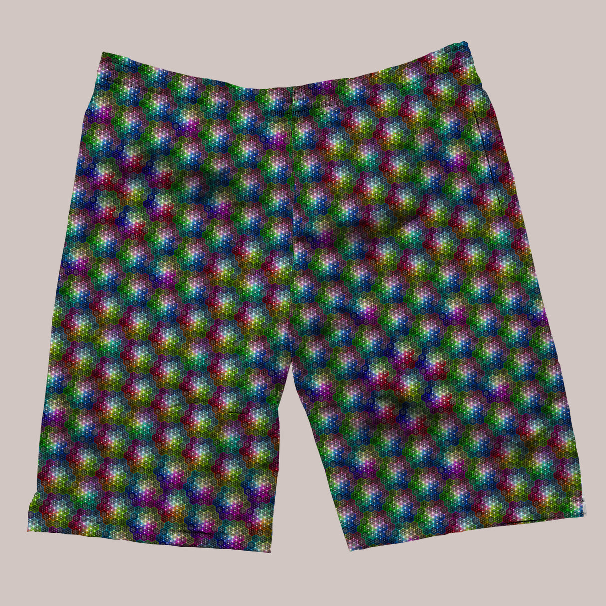 Psychedelic Shorts (UV/RGB, Eco-Friendly) | SUBLIMINAL