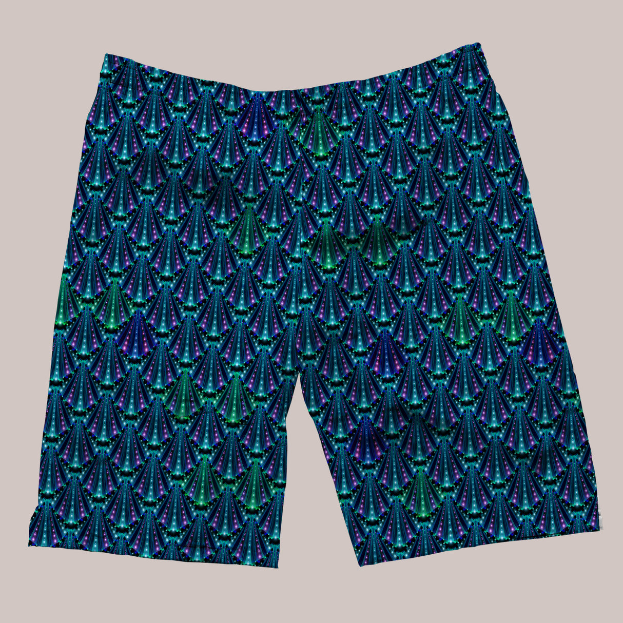 Psychedelic Shorts (UV/RGB, Eco-Friendly) | AQUANAUTIC