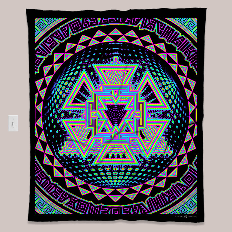 Psy Yantra ALT ◊ Tapestry (4 Options)