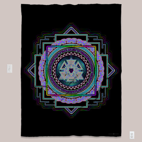 Visionary Art Tapestry (UV/RGB, Eco-Friendly, 4 options) | PSY YANTRA