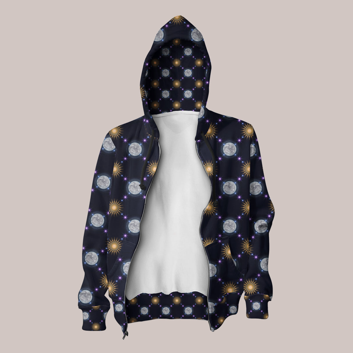 Celestial Bodies △ Hoodie (Zip-Up)