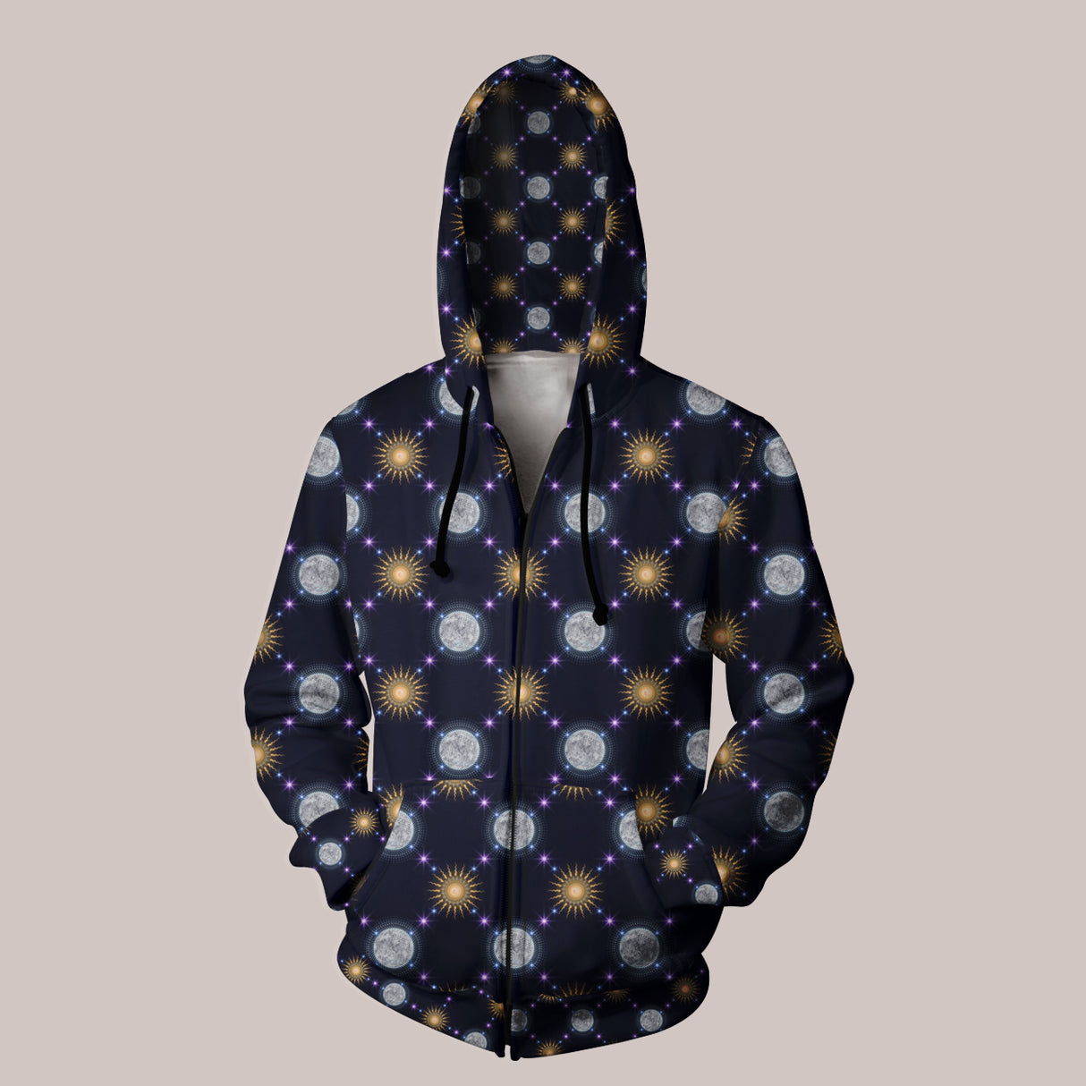 Celestial Bodies △ Hoodie (Zip-Up)