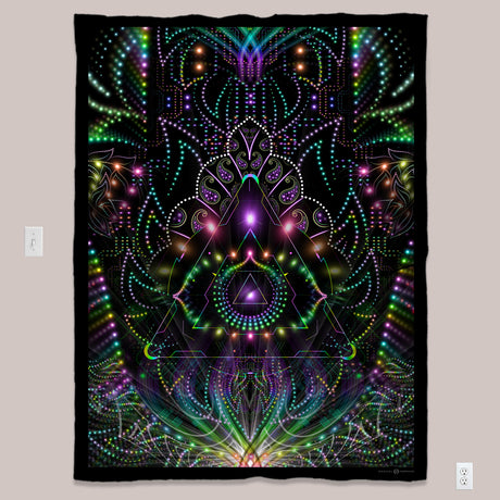 Visionary Art Tapestry (UV/RGB, Eco-Friendly, 4 options) | HAMSA ALT