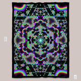 Psychedelic Art Tapestry (UV/RGB, Eco-Friendly, 4 options) | MICROGRAM