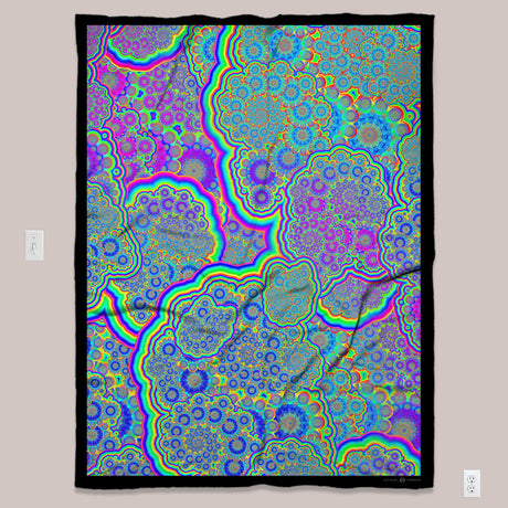 Psychedelic Art Tapestry (UV/RGB, Eco-Friendly, 4 options) | NEUROVERSE