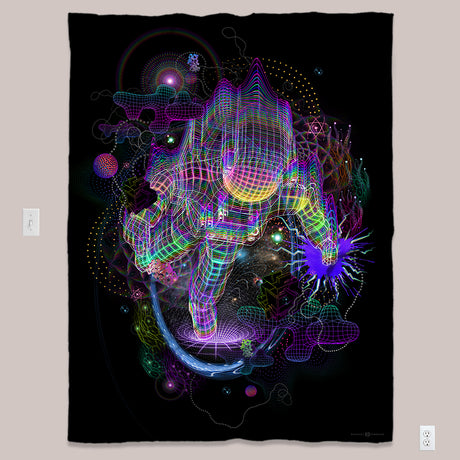 Visionary Art Tapestry (UV/RGB, Eco-Friendly, 4 options) | PSYCHONAUT