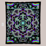 Psychedelic Art Tapestry (UV/RGB, Eco-Friendly, 4 options) | MICROGRAM