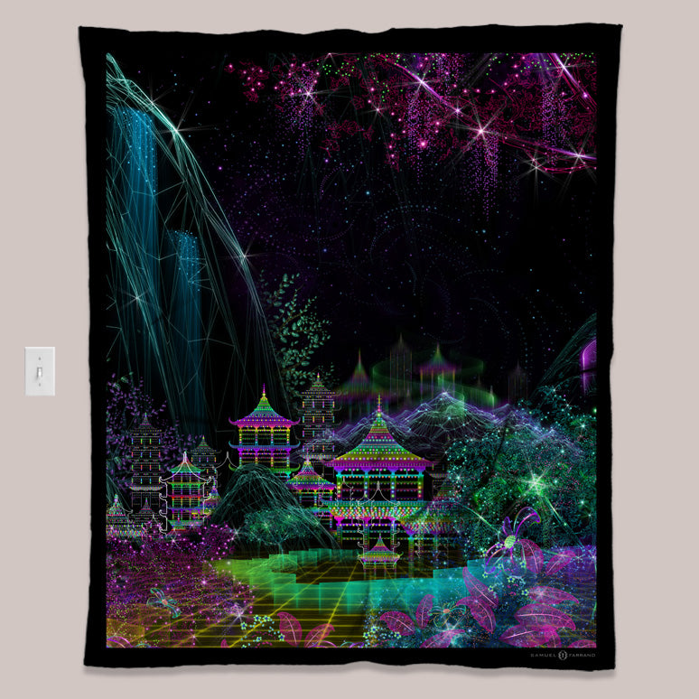 Visionary Art Tapestry (UV/RGB, Eco-Friendly, 4 options) | KASUMI ALT