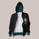 Unisex Seraphim Hoodie by Samuel Farrand with Seraphim in Clouds-Open View