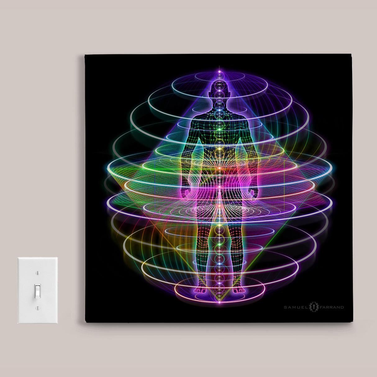 Visionary Art Print (Giclee, Archival Ink) | LIGHT BODY ACTIVATION